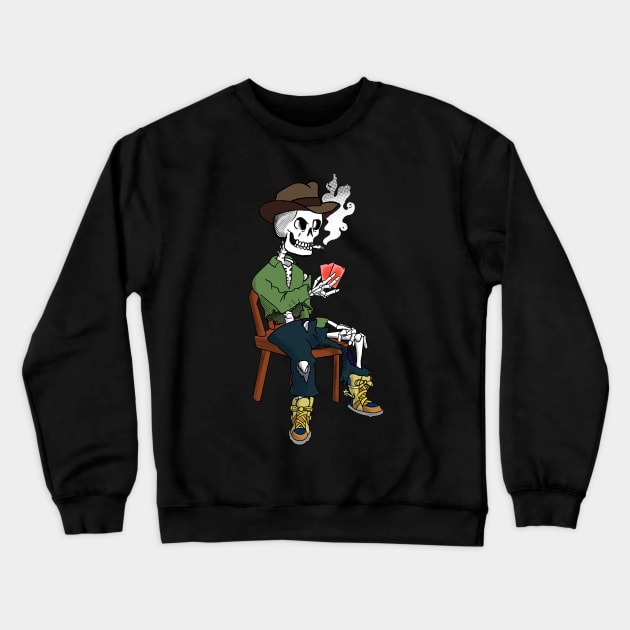 Dead man’s gamble Crewneck Sweatshirt by josighuh